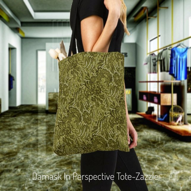 Tote Bag Damask En Perspective (Créateur téléchargé)
