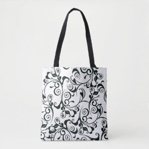 Tote Bag Damassé