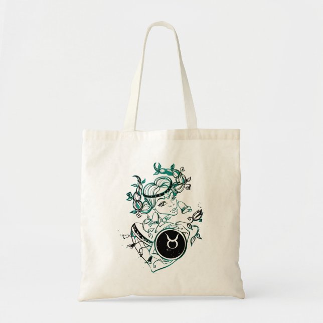 Tote Bag Dame Art déco de Taurus (Devant)