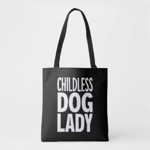 Tote Bag Dame de chat sans enfants Drôle Vote 2024