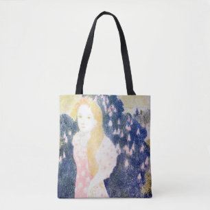 Tote Bag Dame en robe rose, Maurice Denis