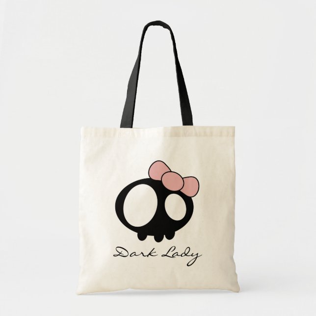 Tote Bag Dame noire (Devant)
