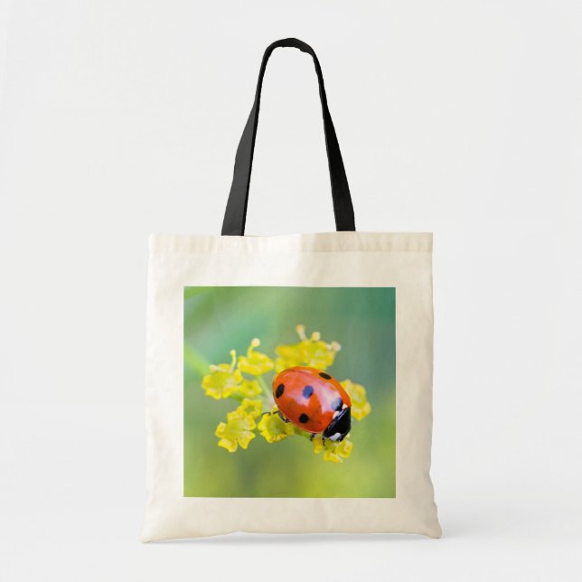 Tote Bag dame sur le dessus (Devant)