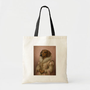 Tote Bag Dame teckel