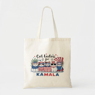 Tote Bag Dames de chats sans enfant pour Kamala T-Shirt