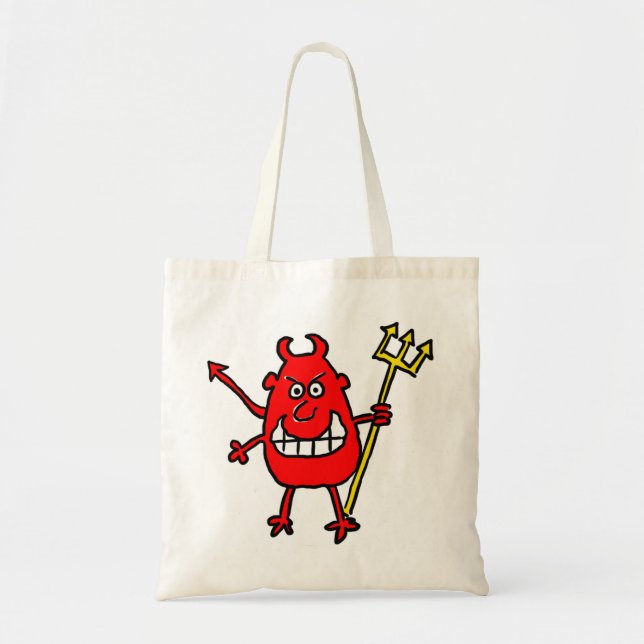 Tote Bag Dames Devil Design (Devant)