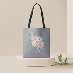 Tote Bag Dames Élégant Floral  Boho Mignon 