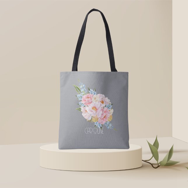 Tote Bag Dames Élégant Floral Boho Mignon (Créateur téléchargé)