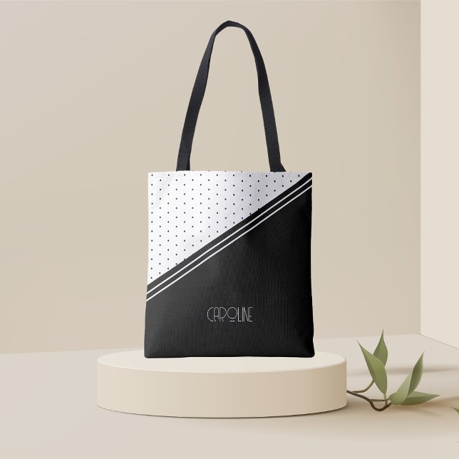 Tote Bag Dames Élégant Points Bohème Mignon  (Créateur téléchargé)