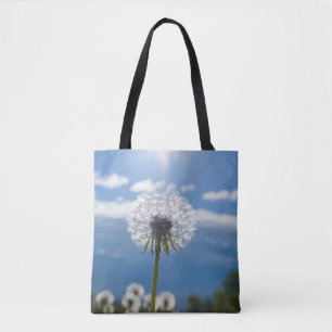 Tote Bag Dandelion Dans La Lumière