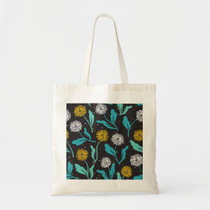 Tote Bag Dandelion de printemps Fleurs et design Feuille