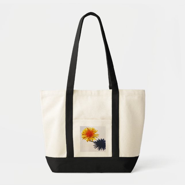 Tote Bag Dandelion et ombre itcna (Devant)