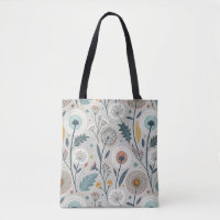 Dandelion Whimsical & Floral Folal Art sans coutur