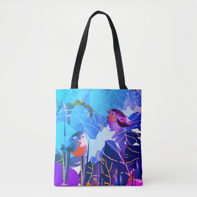 Tote Bag Dans la vallée de couleurs et de lumière... (Devant)