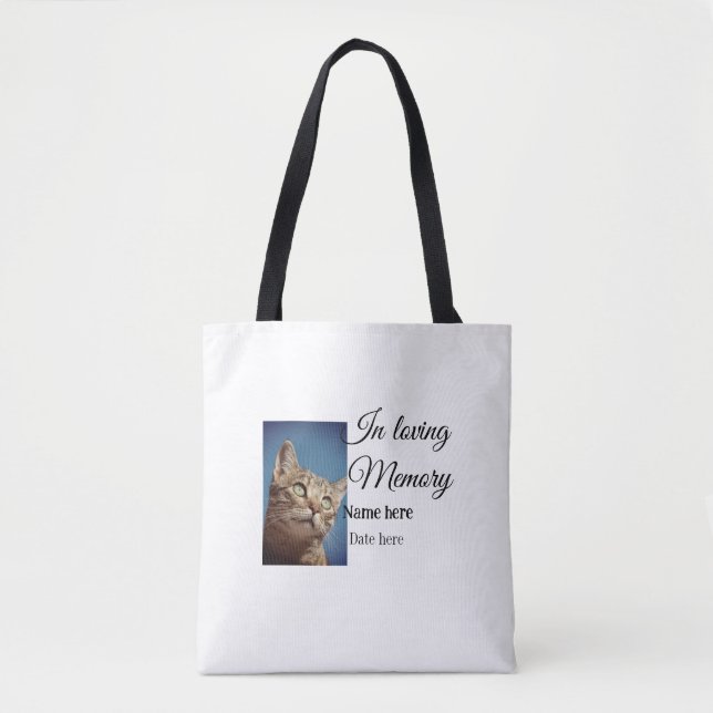 Tote Bag Dans l'amour mémoire mémorial gardien de l'amour a (Devant)