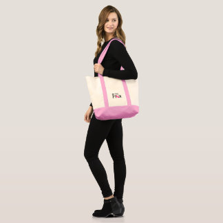 Tote Bag Dans le Fourre-tout Pink Impulse