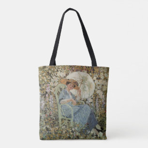 Tote Bag Dans le jardin, Giverny par Frederick Frieseke