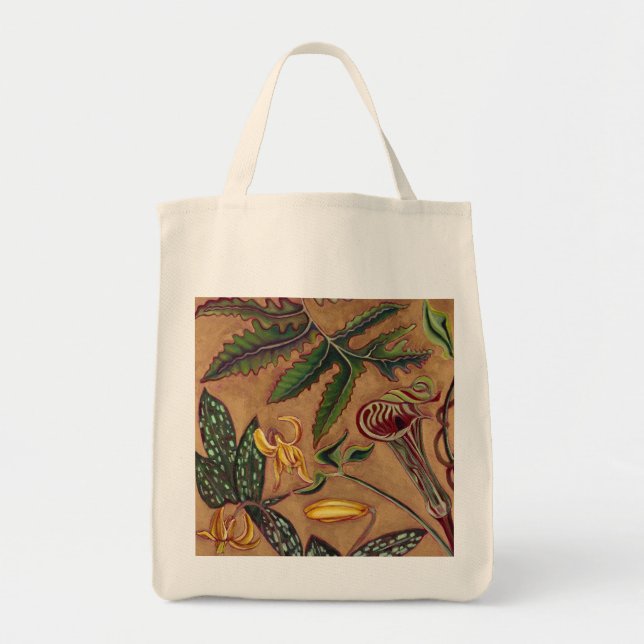 Tote Bag Dans les bois - Jack et amis cosmiques (Devant)