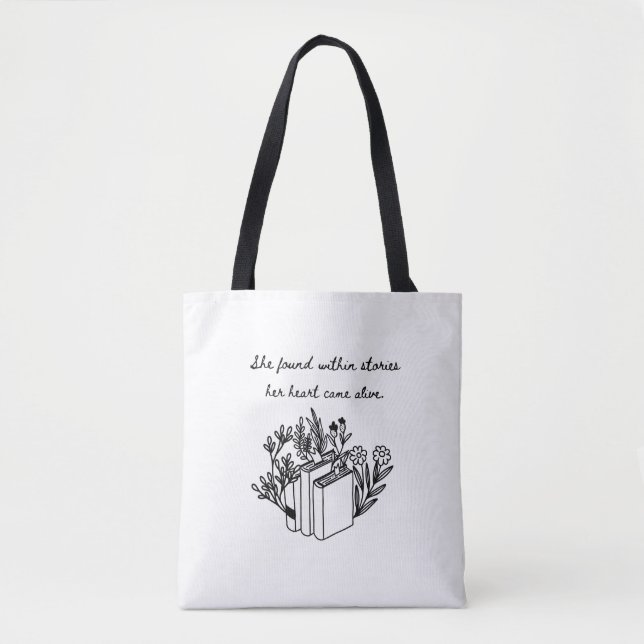 Tote Bag Dans les histoires  (Devant)