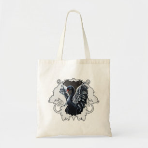 Tote Bag Dans l'ombre de l'élégance : Un cygne noir.