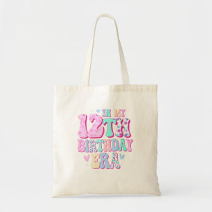 Tote Bag Dans Mon 12E Anniversaire De L'Ère Cadeaux Douze A
