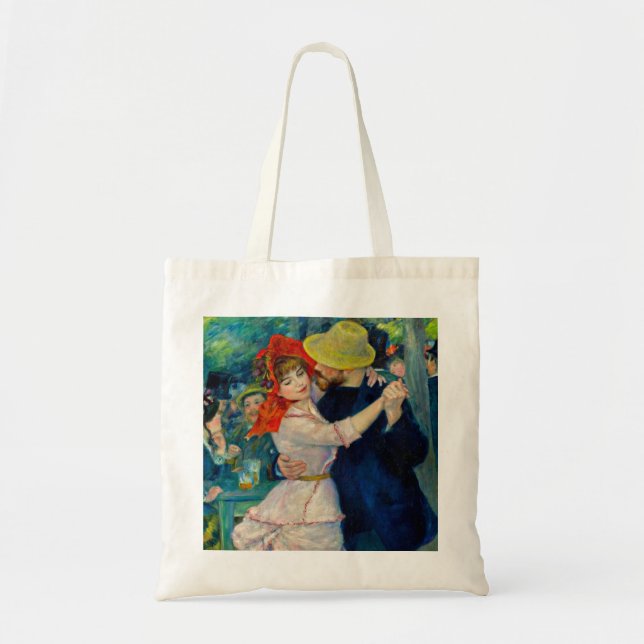 Tote Bag Danse à Bougival Pierre Renoir (Devant)