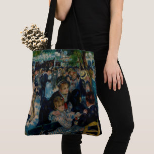 Tote Bag Danse au Moulin de la Galette - Auguste Renoir