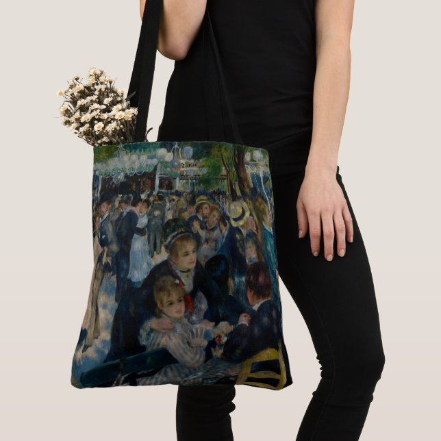 Tote Bag Danse au Moulin de la Galette - Auguste Renoir (De près)