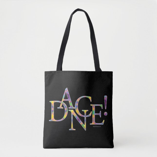 Tote Bag Danse ! (colorant à Cravate) (Devant)
