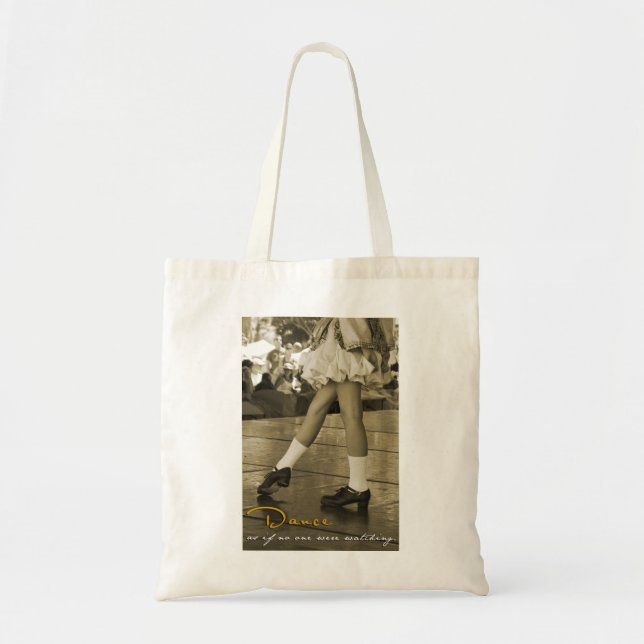 Tote Bag Danse de sépia comme si personne observaient le (Devant)