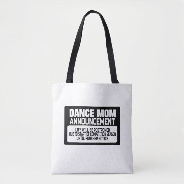 Tote Bag Danse Maman Faire-part (Devant)