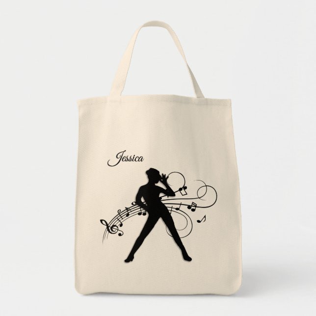 Tote Bag Danse moderne personnel (Devant)