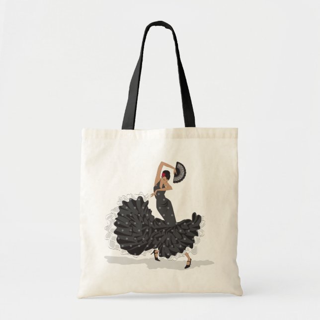 Tote Bag Danseur de flamenco Fourre-tout (Devant)
