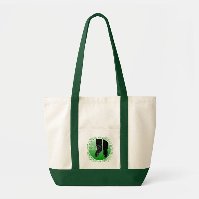 Tote Bag Danseur de step irlandais - Homme (Devant)