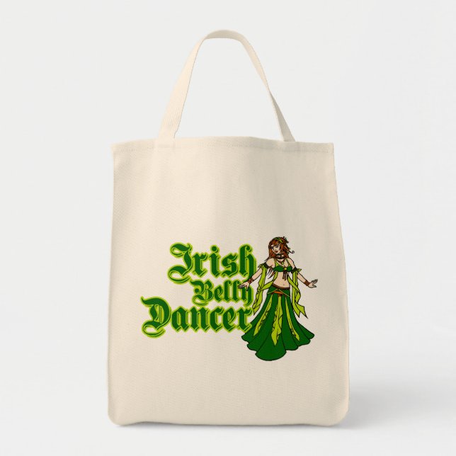 Tote Bag Danseur du ventre irlandais (Devant)