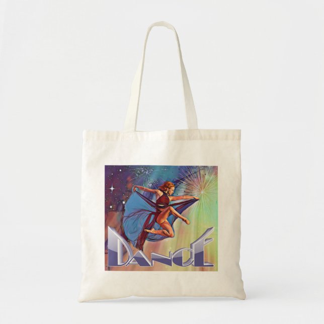 Tote Bag Danseur Fireworks (Devant)