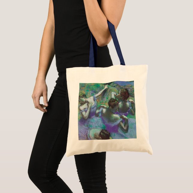 Tote Bag Danseurs bleus par Edgar Degas, Impressionnisme Vi (Devant (produit))