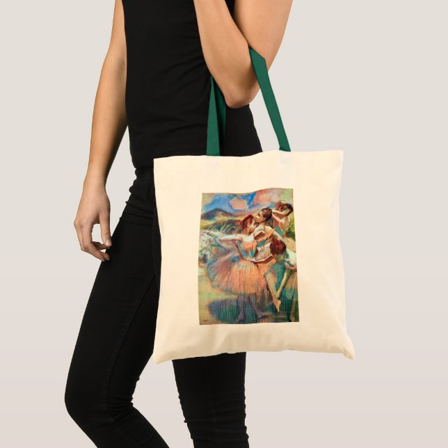 Tote Bag Danseurs dans un paysage par Edgar Degas (Devant (produit))