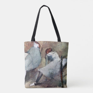 Tote Bag Danseurs Jouant Leurs Chaussures, Edgar Degas