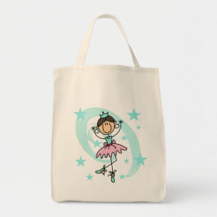 Tote Bag Danseuse de Ballet - T-shirts Marron et Cadeaux