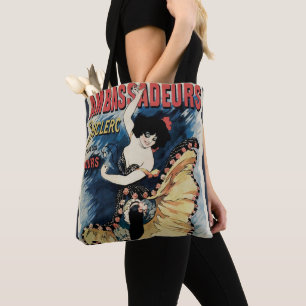 Tote Bag Danseuse flamenca Art nouveau vintage, Ambassadeur