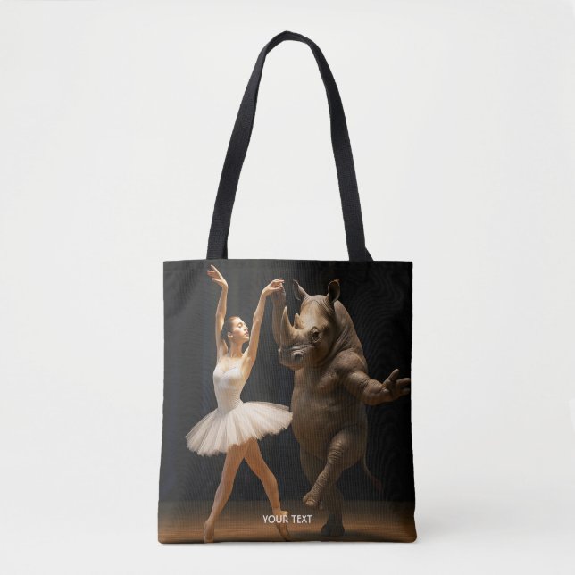 Tote Bag Danseuse Imaginaire Ballerina (Devant)