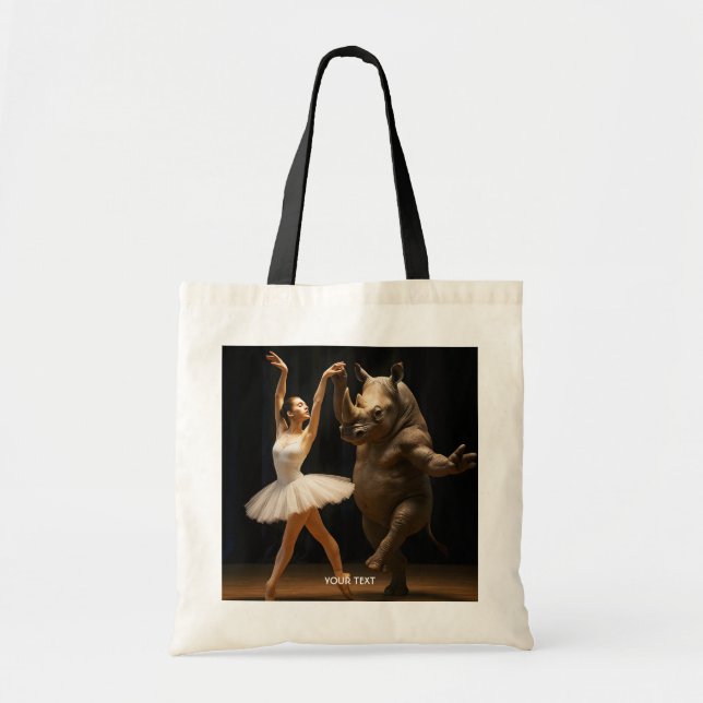 Tote Bag Danseuse Imaginaire Ballerina (Devant)