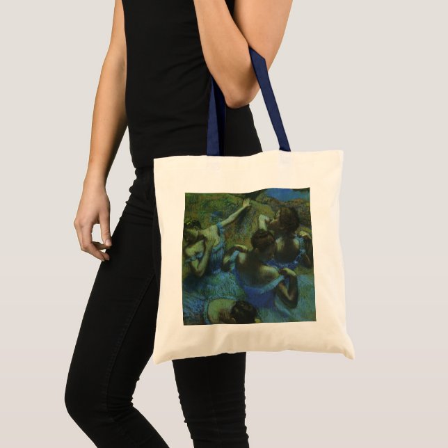 Tote Bag Danseuses bleues par Edgar Degas, Impressionnisme  (Devant (produit))