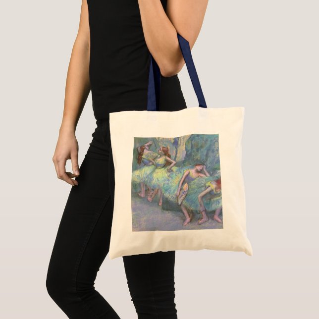 Tote Bag Danseuses de ballet dans les coulisses d'Edgar Deg (Devant (produit))