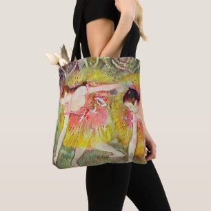 Tote Bag Danseuses se penchant par Edgar Degas, Art de ball