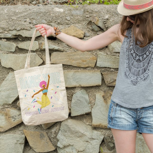 Tote Bag Dansez vos problèmes (Créateur téléchargé)