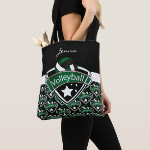 Tote Bag Dark Green Sport Texte DO-IT-YOURSELF
