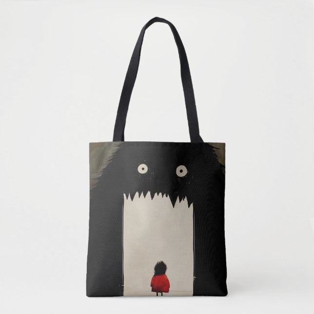 Tote Bag Darnes le monstre (Devant)
