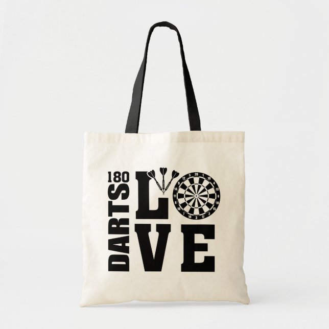 Tote Bag Darts Love (Devant)